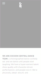 Mobile Screenshot of cocooncentraldanceteam.com